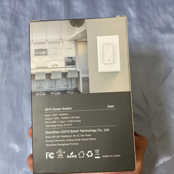 NWT Unopened Wi-Fi Smart Light Switch - Picture 3 of 4